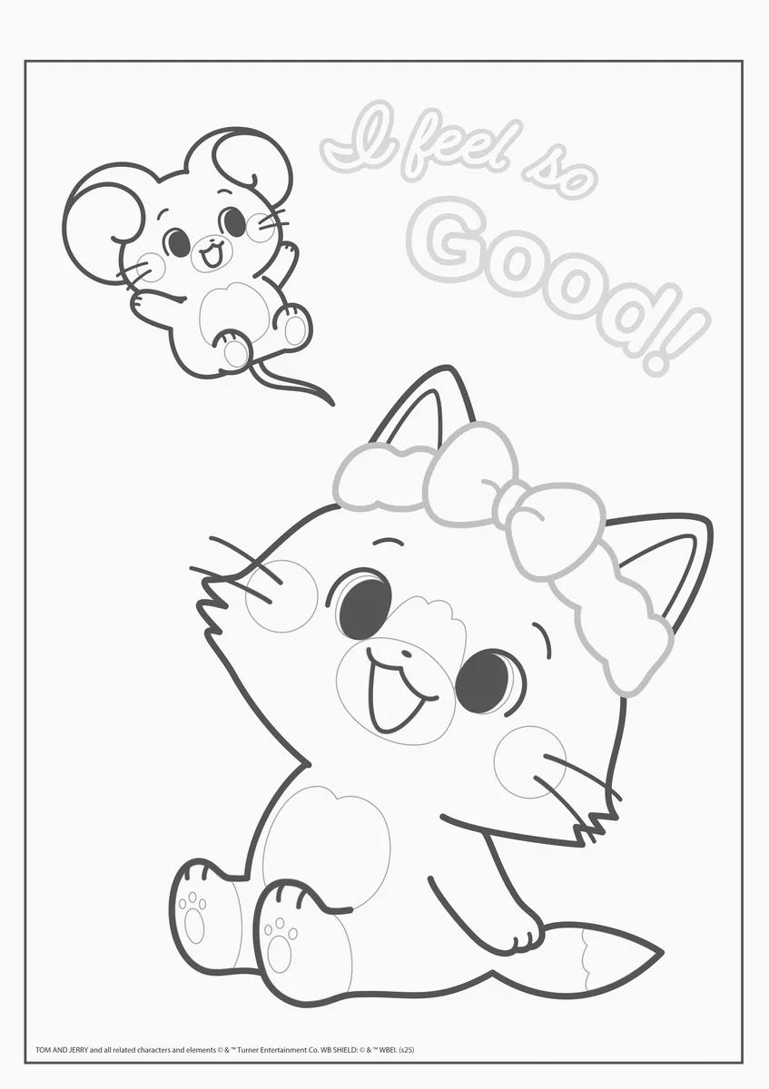 FOLHAS ILUSTRAÇÃO 180G A4 - GOKKO: TOM & JERRY