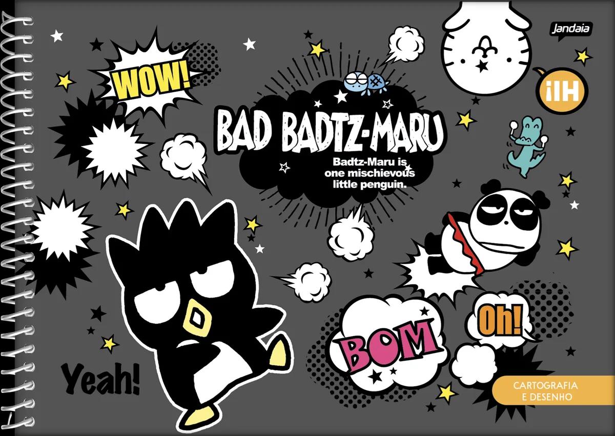 CADERNO ESPIRAL CARTOGRAFIA 275X200MM 80FLS - ICONS SANRIO — imagem 1