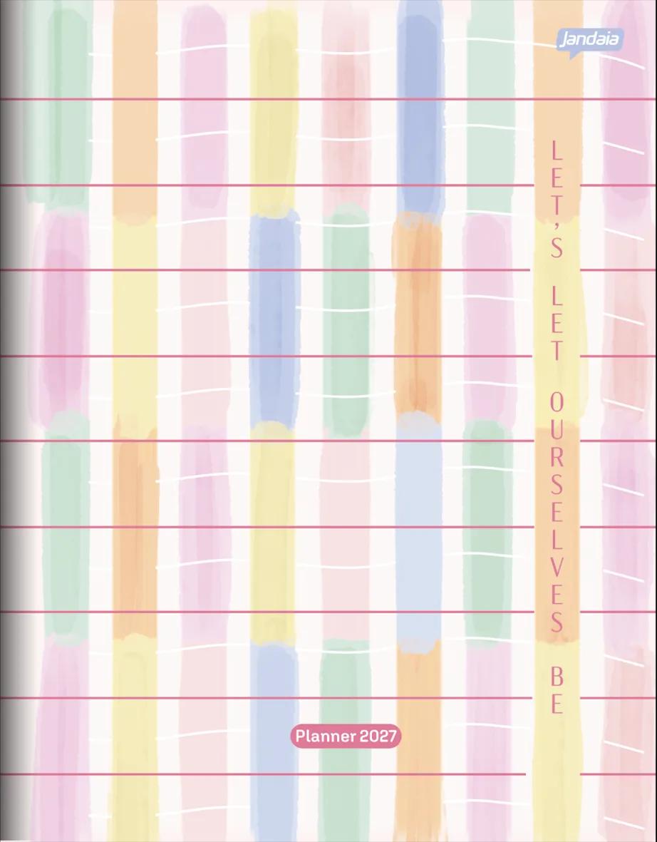 AGENDA DIARIA BROCHURA 190X248MM 20 FOLHAS - LA CREME