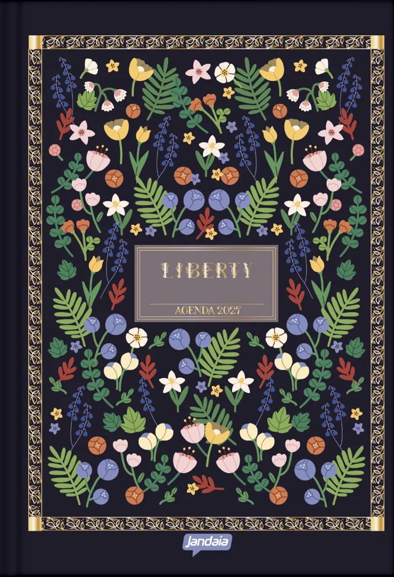 AGENDA DIARIA LOMB QUAD 132X200MM 176 FOLHAS - LIBERTY