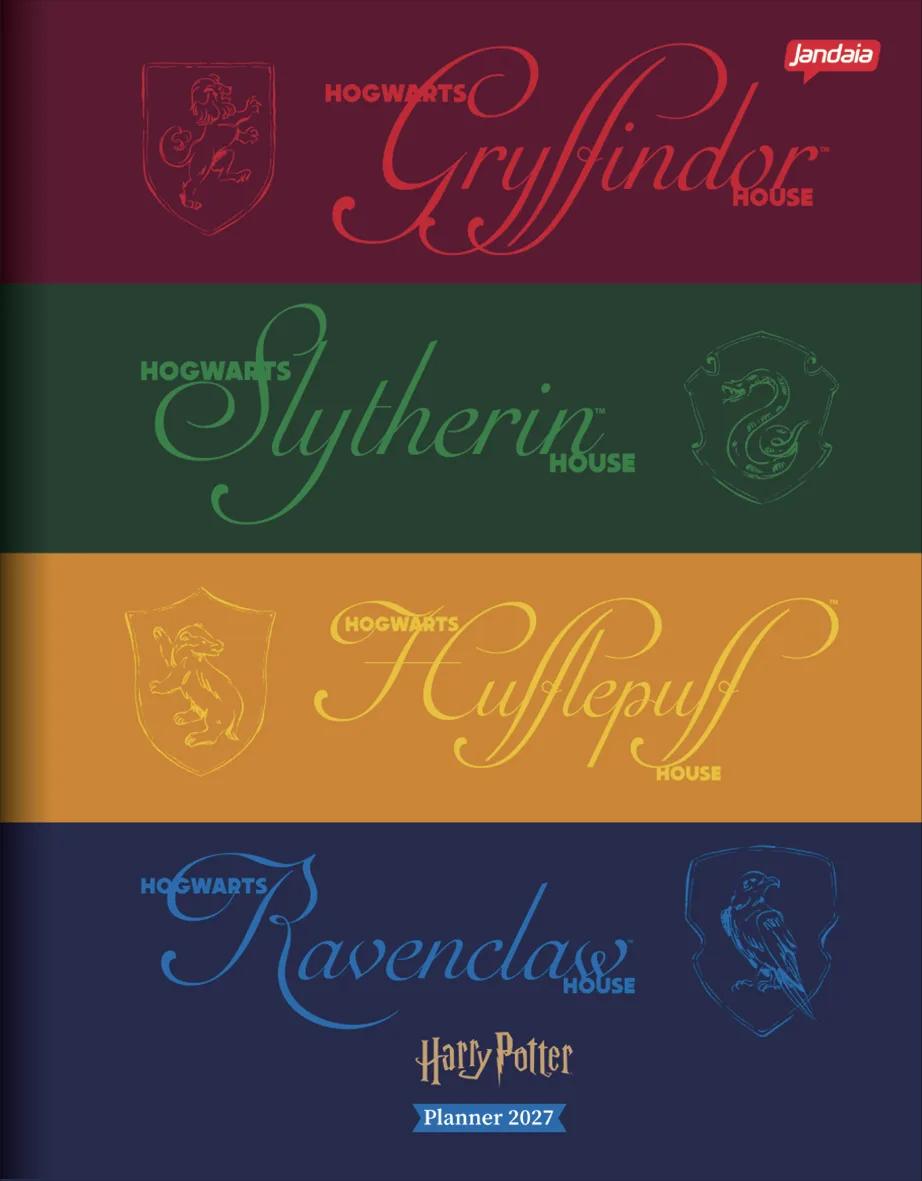AGENDA DIARIA FLEXÍVEL 190X248MM - HARRY POTTER
