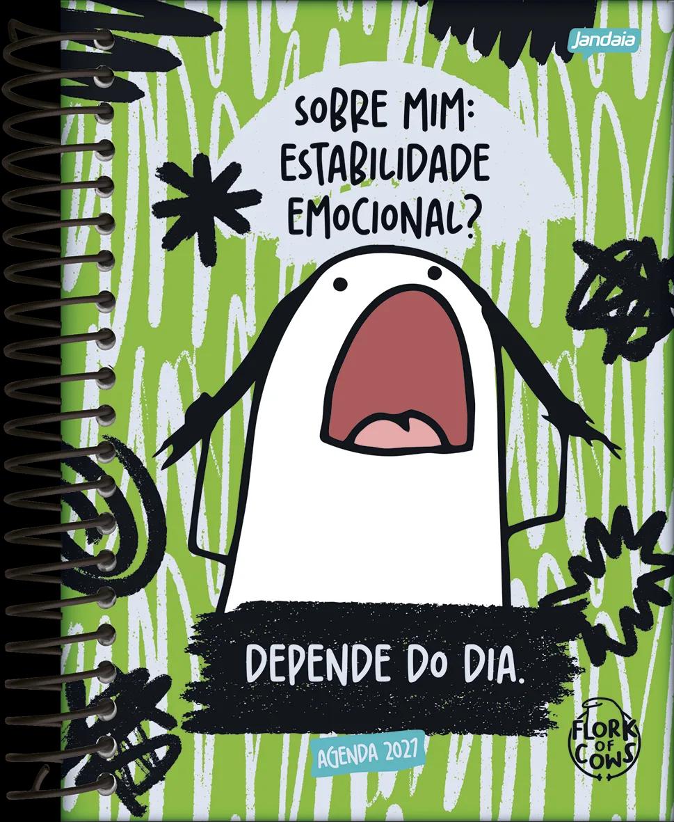 AGENDA DIARIA ESPIRAL 133X178MM - FLORK