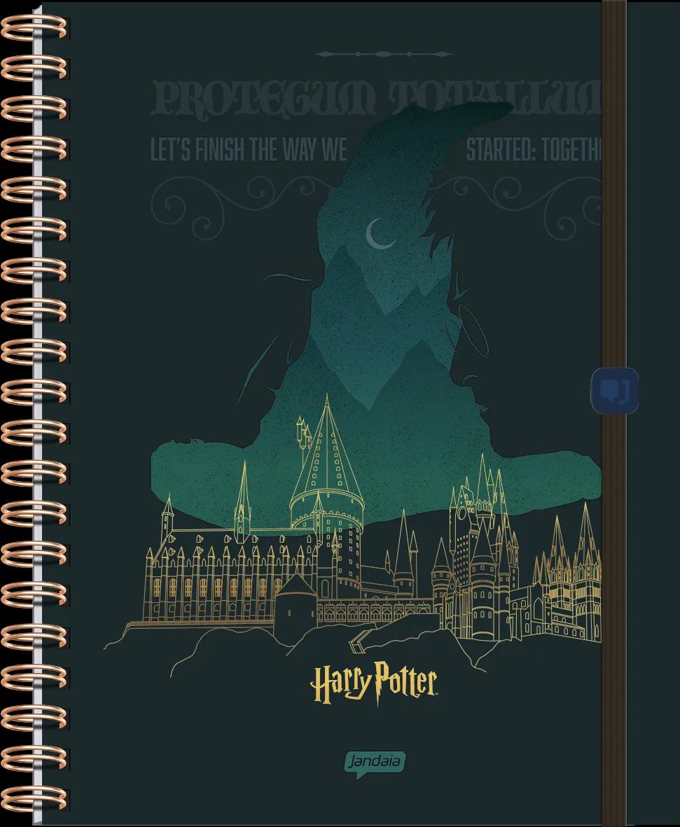CADERNO UNIVERSITÁRIO CAPA DURA 01 MATÉRIA 80 FOLHAS NEO - HARRY POTTER
