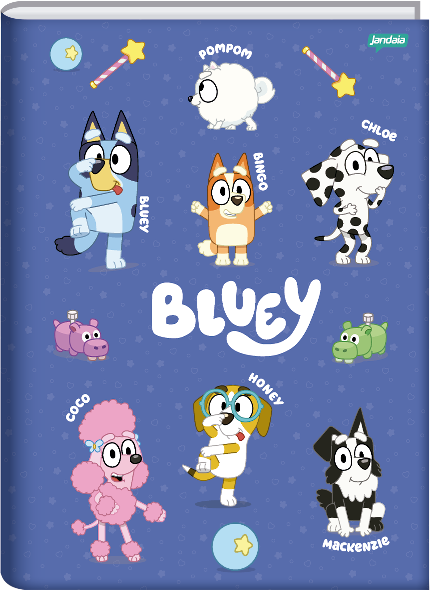 Caderno Brochura 14 Bluey Jandaia 2769