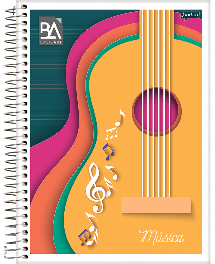 CADERNO ESPIRAL UNIVERSIT RIO BASIC ART Jandaia Caderno espiral universit rio basic art jandaia