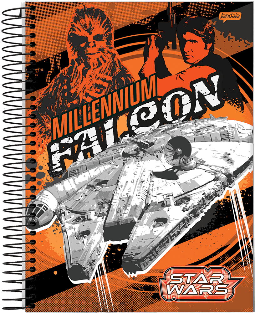 CADERNO ESPIRAL UNIVERSITÁRIO – STAR WARS – Jandaia