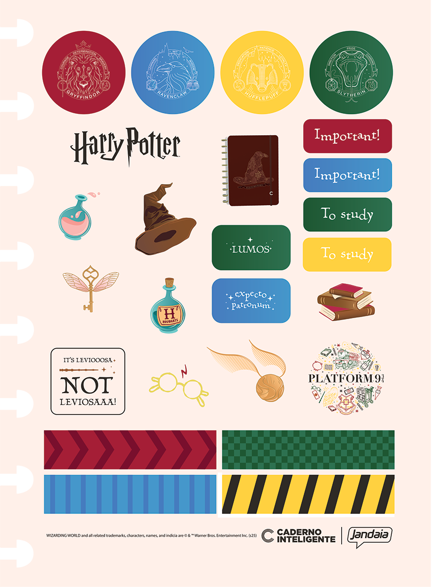 CADERNO INTELIGENTE UNIVERSITÁRIO - HARRY POTTER - Imagem 3