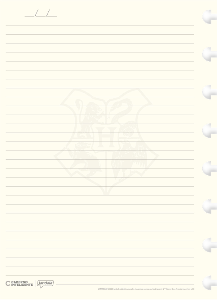 CADERNO INTELIGENTE UNIVERSITÁRIO AZUL - HARRY POTTER - Imagem 2