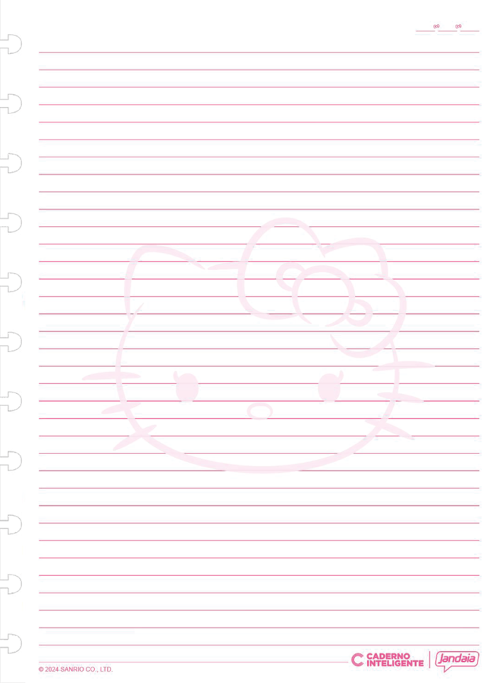 CADERNO INTELIGENTE UNIVERSITÁRIO - HELLO KITTY - Imagem 2