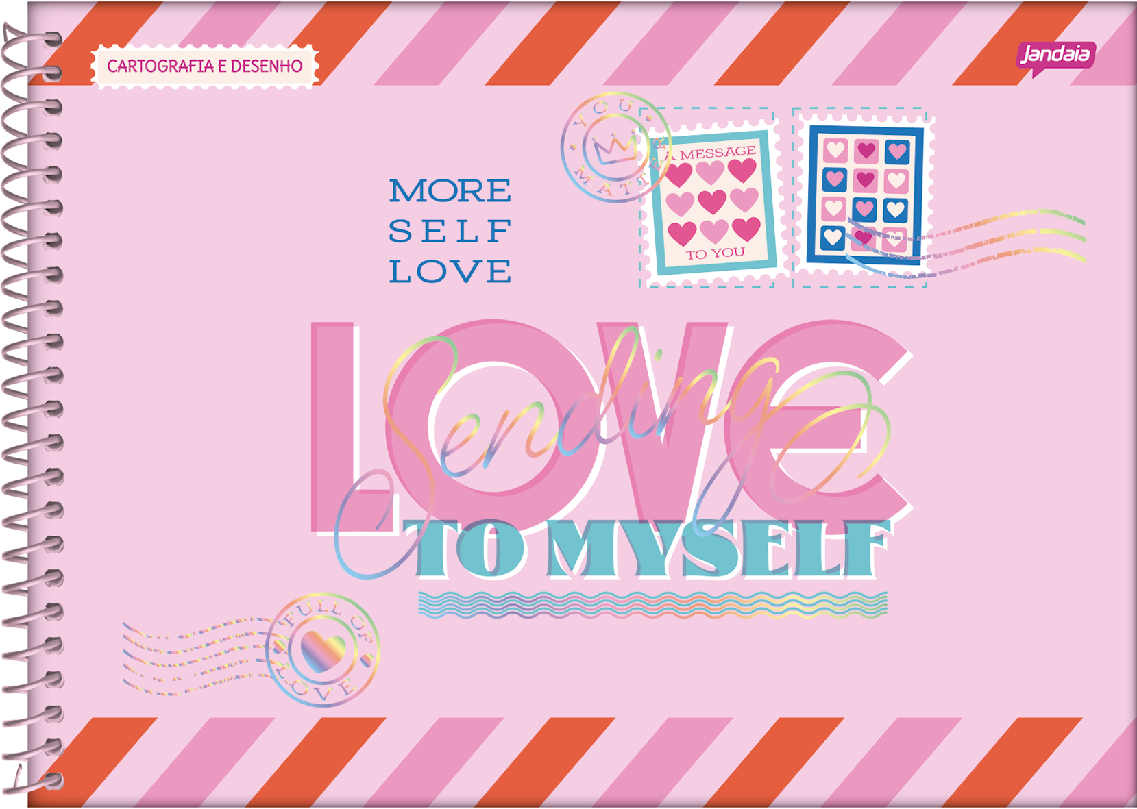 CADERNO CARTOGRAFIA - BE BOLD - Imagem 3