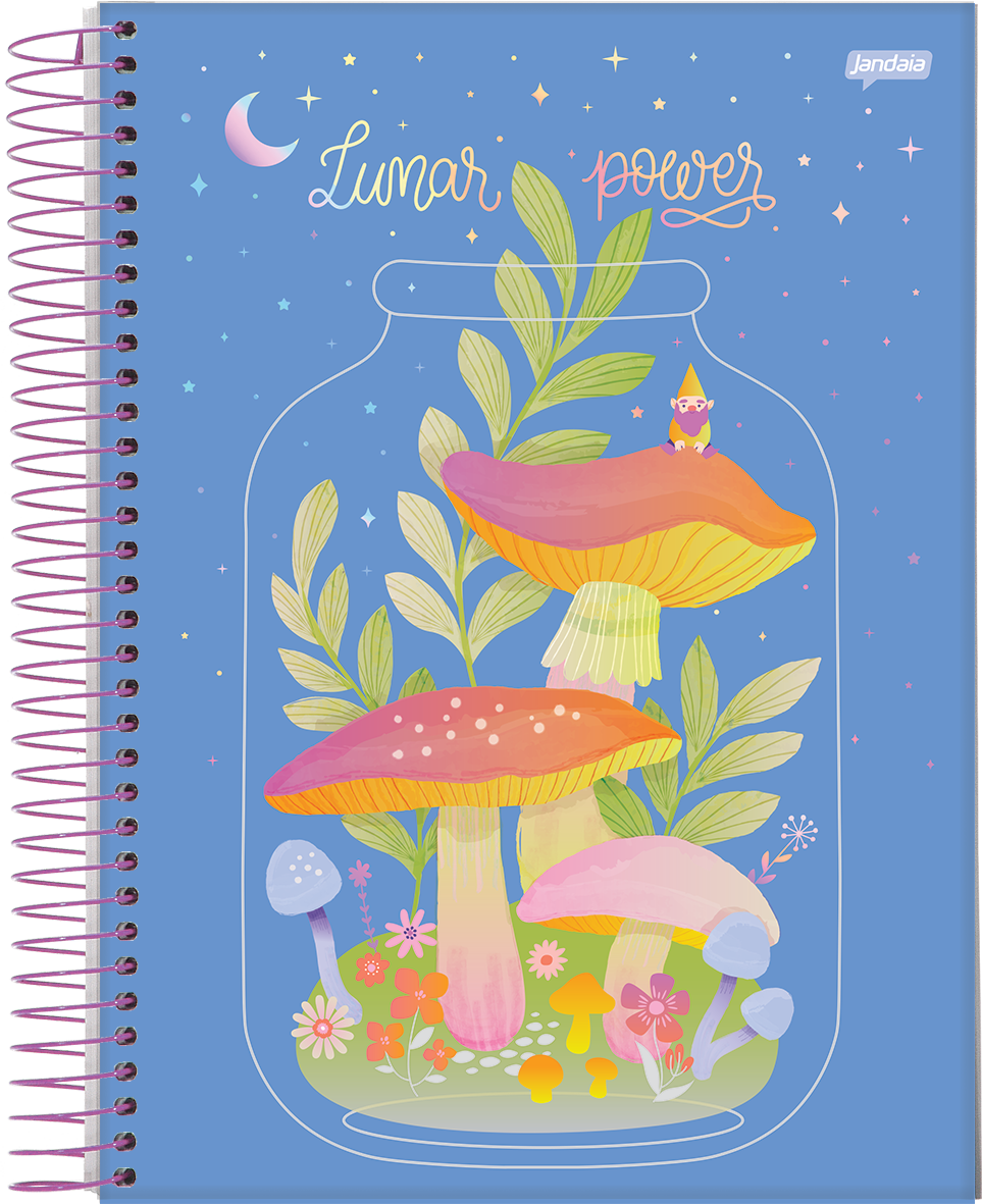 CADERNO ESPIRAL UNIVERSITÁIRO - BLOOM - Imagem 2