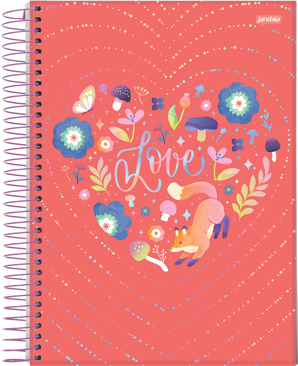 CADERNO ESPIRAL UNIVERSITÁIRO - BLOOM - Imagem 3