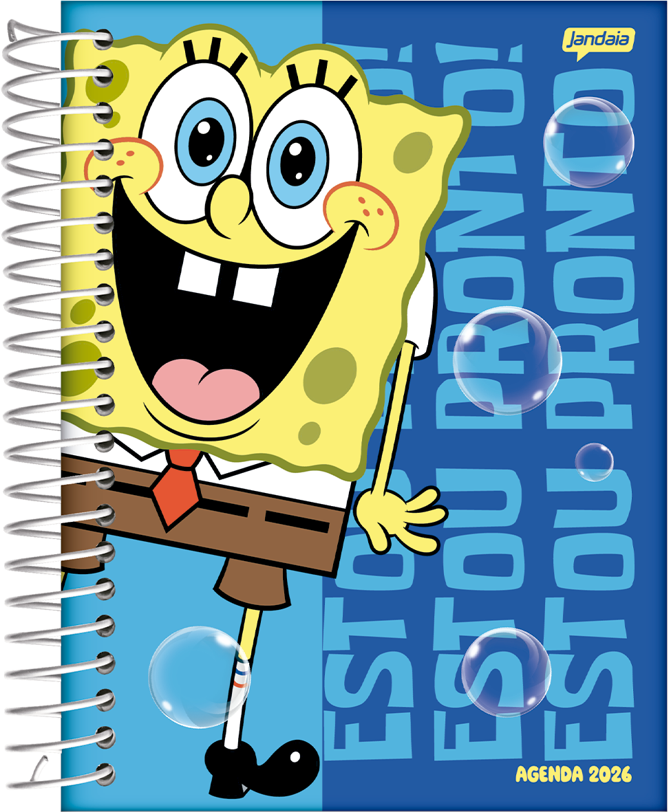 AGENDA DIARIA - BOB ESPONJA - Imagem 4
