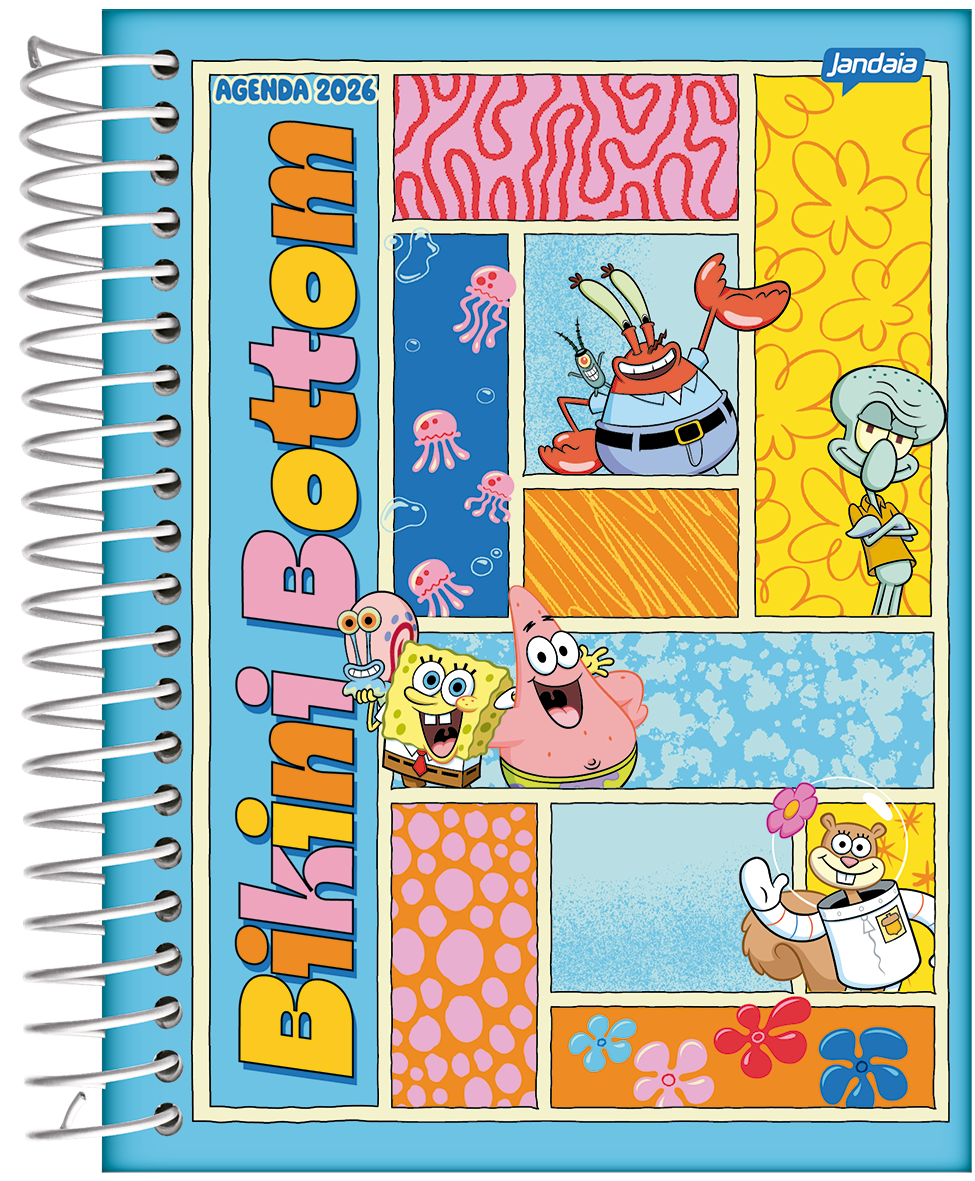 AGENDA DIARIA - BOB ESPONJA - Imagem 2