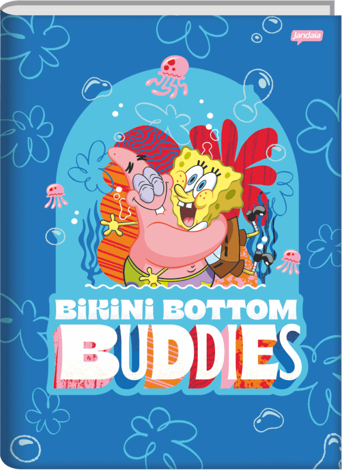 CADERNO BROCHURA 1/4 - BOB ESPONJA - Imagem 4