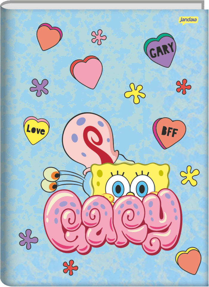 CADERNO BROCHURA 1/4 - BOB ESPONJA - Imagem 3