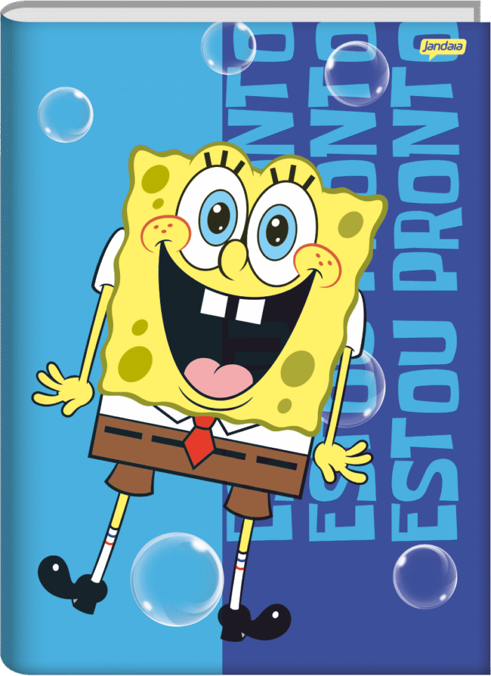 CADERNO BROCHURA 1/4 - BOB ESPONJA - Imagem 2