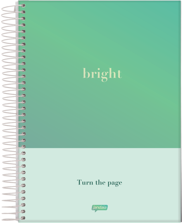 CADERNO ESPIRAL UNIVERSITÁRIO - BRIGHT