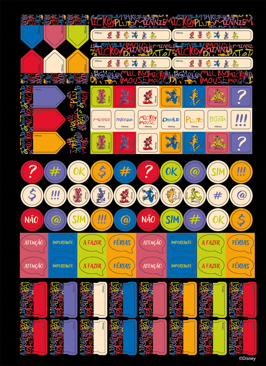 CADERNO NEO UNIVERSITÁRIO 1X1  80 folhas  - DISNEY EXTRAIMAGINÁRIO - Imagem 2