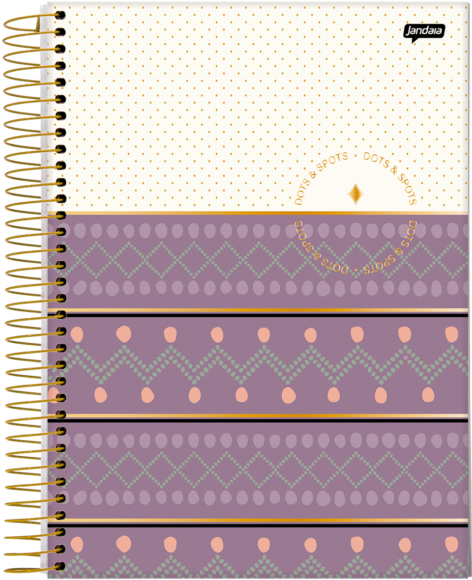 CADERNO ESPIRAL UNIVERSITÁRIO - DOTS & SPOTS - Imagem 2