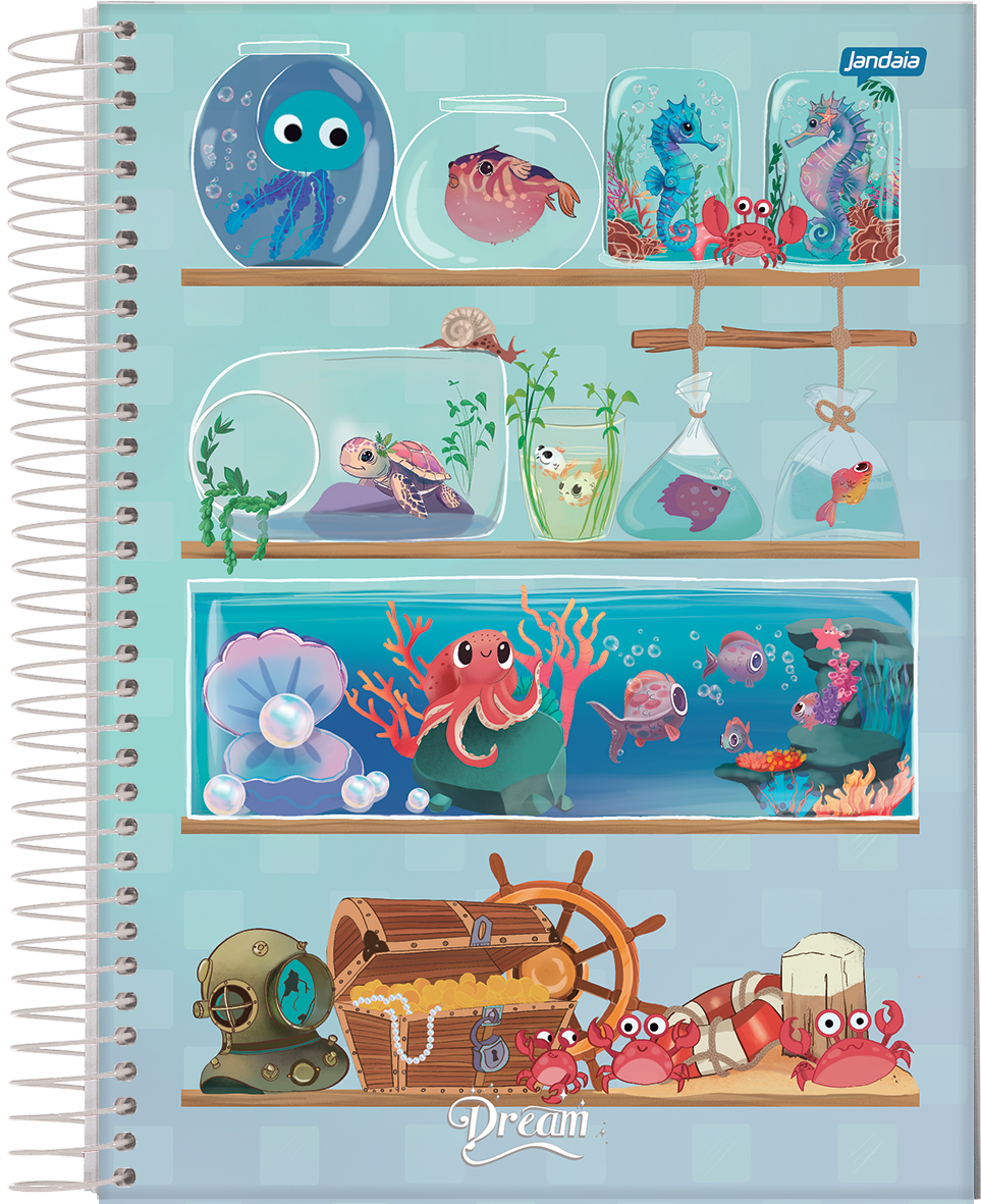 CADERNO ESPIRAL UNIVERSITÁRIO - DREAM - Imagem 3