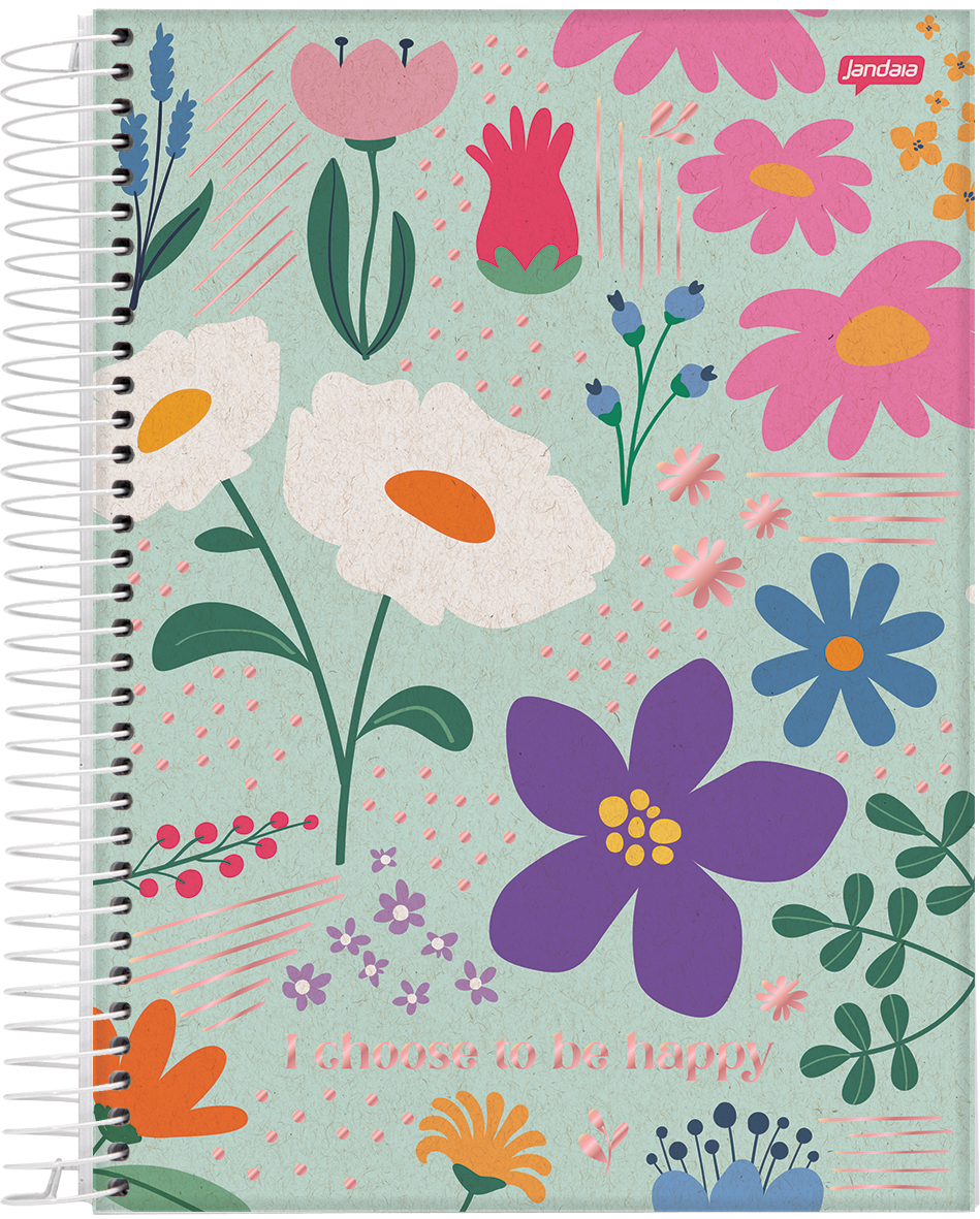 CADERNO ESPIRAL 1/8 - ECO LÍNEA - Imagem 2