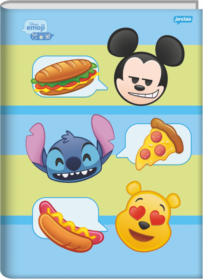 CADENO BROCHURA 1/4 - DISNEY EMOJI - Imagem 3