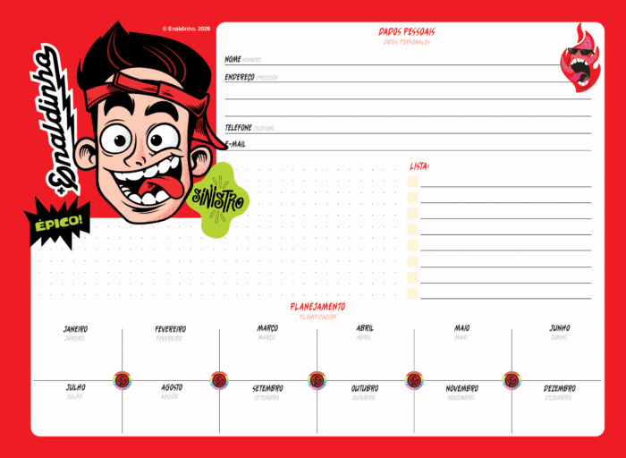 CADERNO CARTOGRAFIA - ENALDINHO - Imagem 3