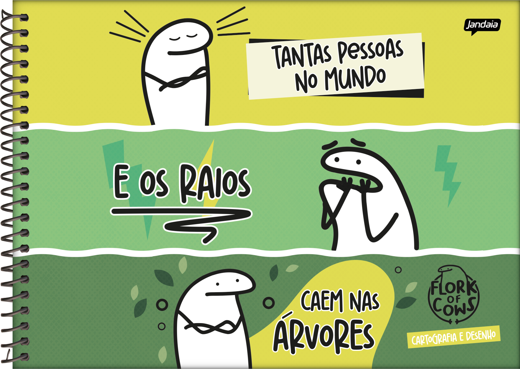 CADERNO CARTOGRAFIA - FLORK - Imagem 2