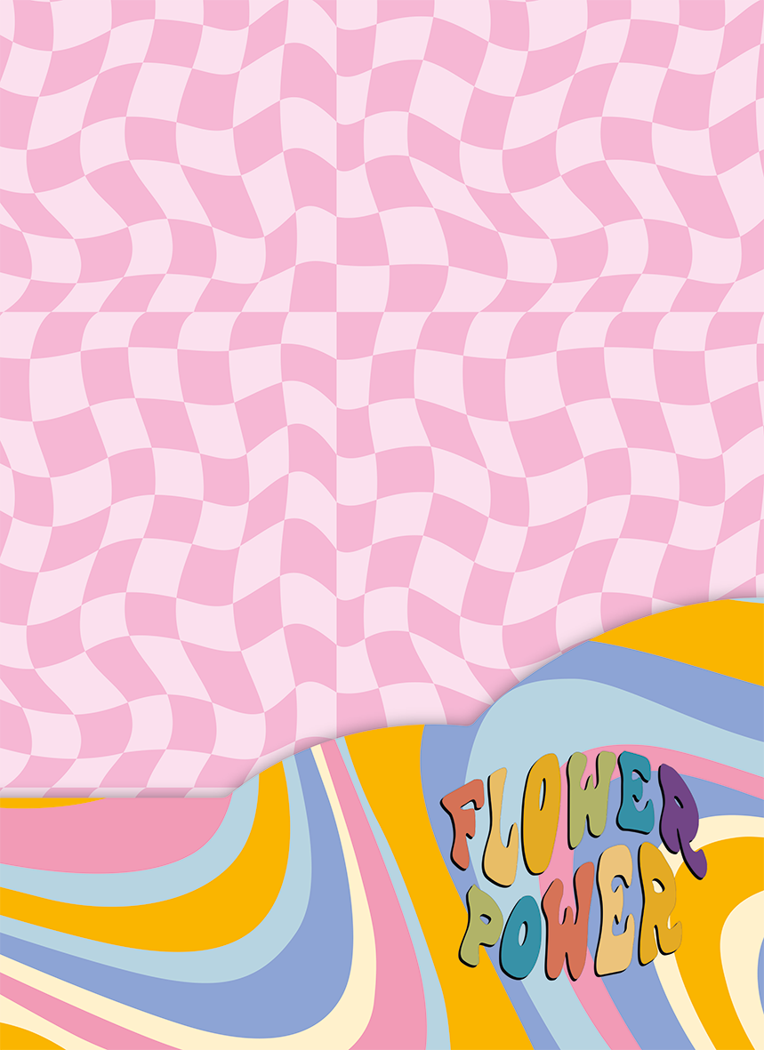 CADERNO ESPIRAL UNIVERSITÁRIO - FLOWER POWER - Imagem 5