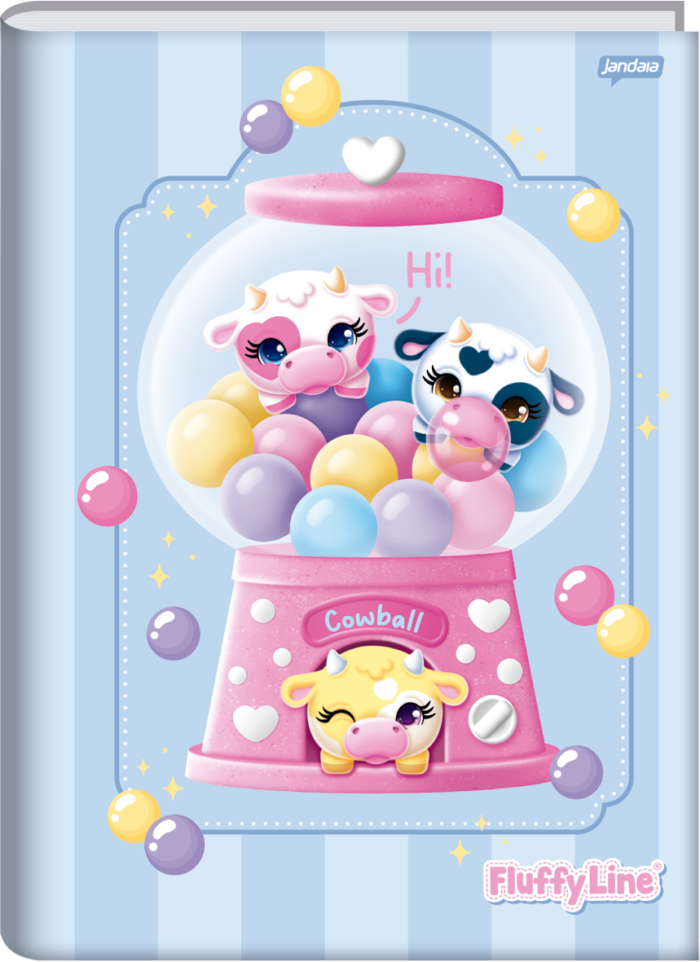CADERNO BROCHURA UNIVERSITÁRIO - FLUFFY - Imagem 4