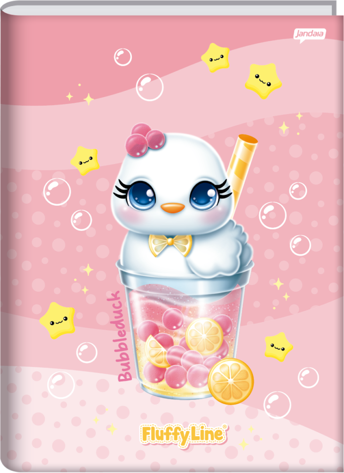 CADERNO BROCHURA UNIVERSITÁRIO - FLUFFY - Imagem 2