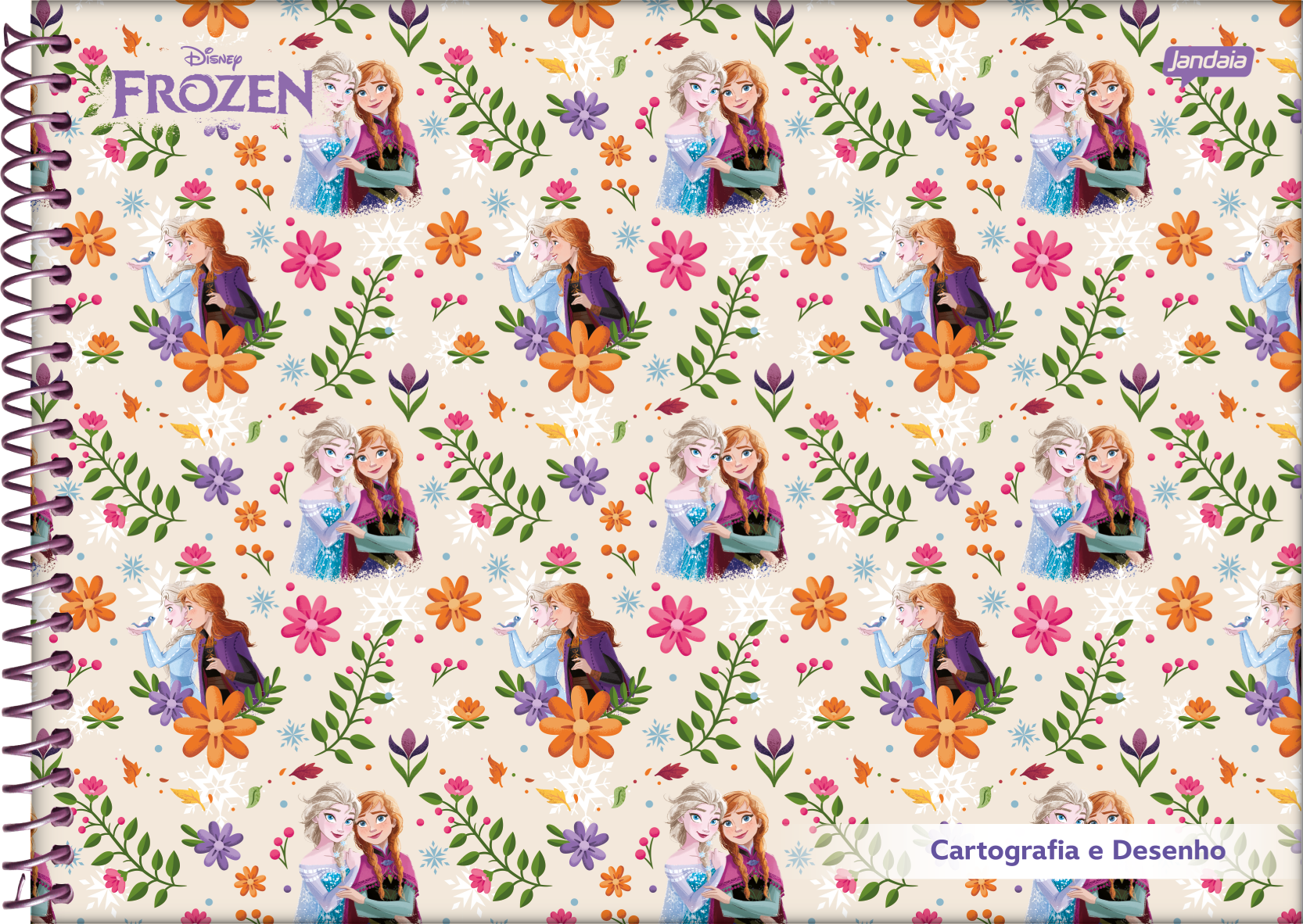 CADERNO CARTOGRAFIA - FROZEN - Imagem 2