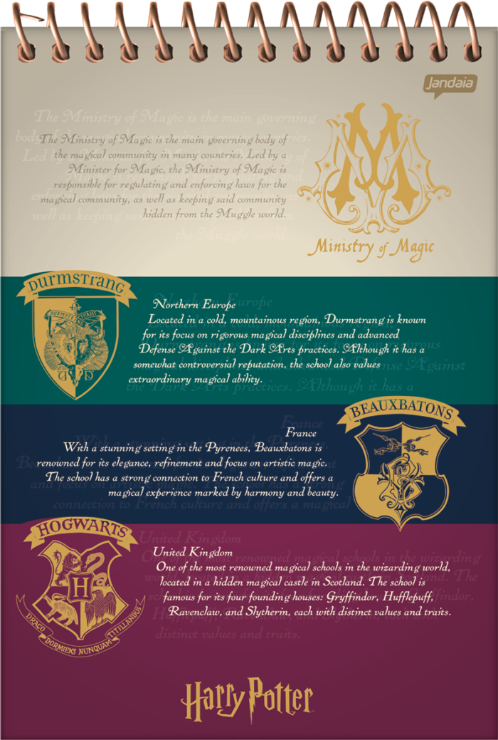 CADERNO APONTAMENTOS - HARRY POTTER - Imagem 2
