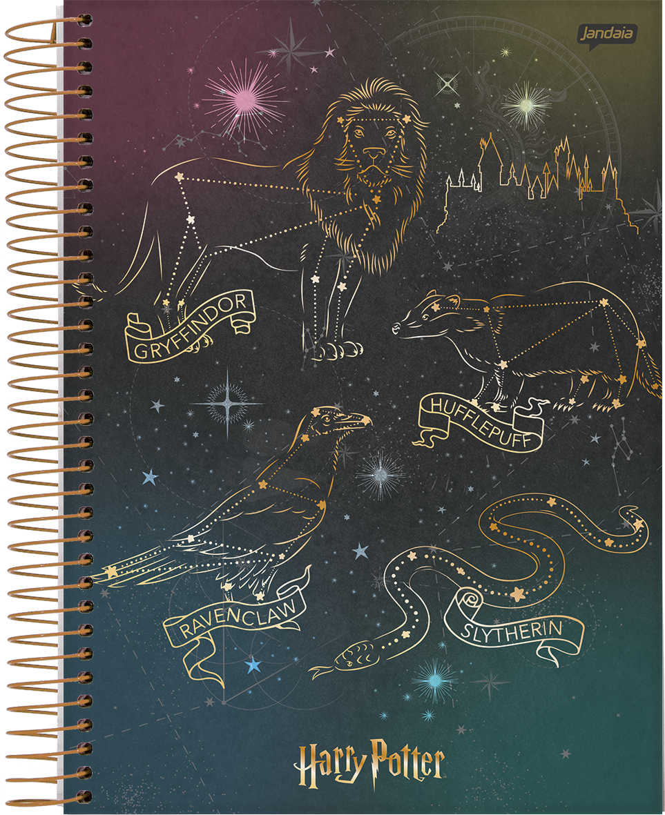 CADERNO ESPIRAL COLLEGE - HARRY POTTER - Imagem 3