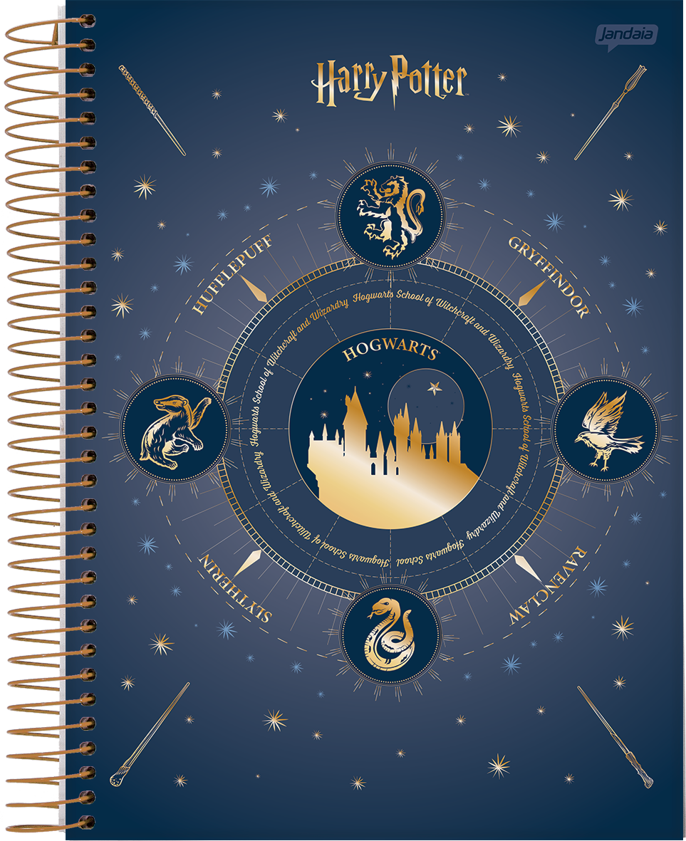 CADERNO ESPIRAL COLLEGE - HARRY POTTER - Imagem 2