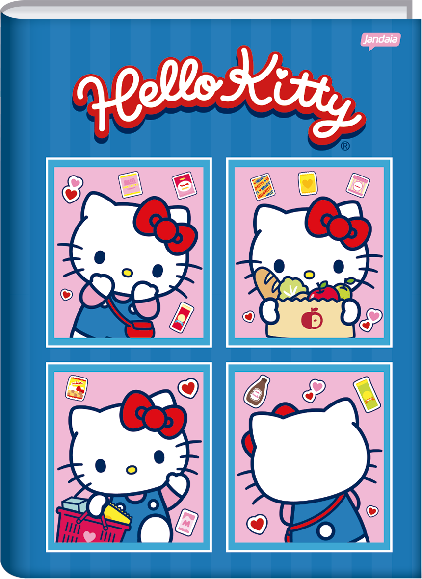 CADERNO BROCHURA UNIVERSITÁRIO - HELLO KITTY - Imagem 3