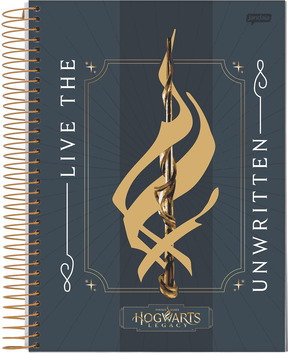 CADERNO ESPIRAL UNIVERSITÁRIO - HOGWARTS LEGACY - Imagem 4