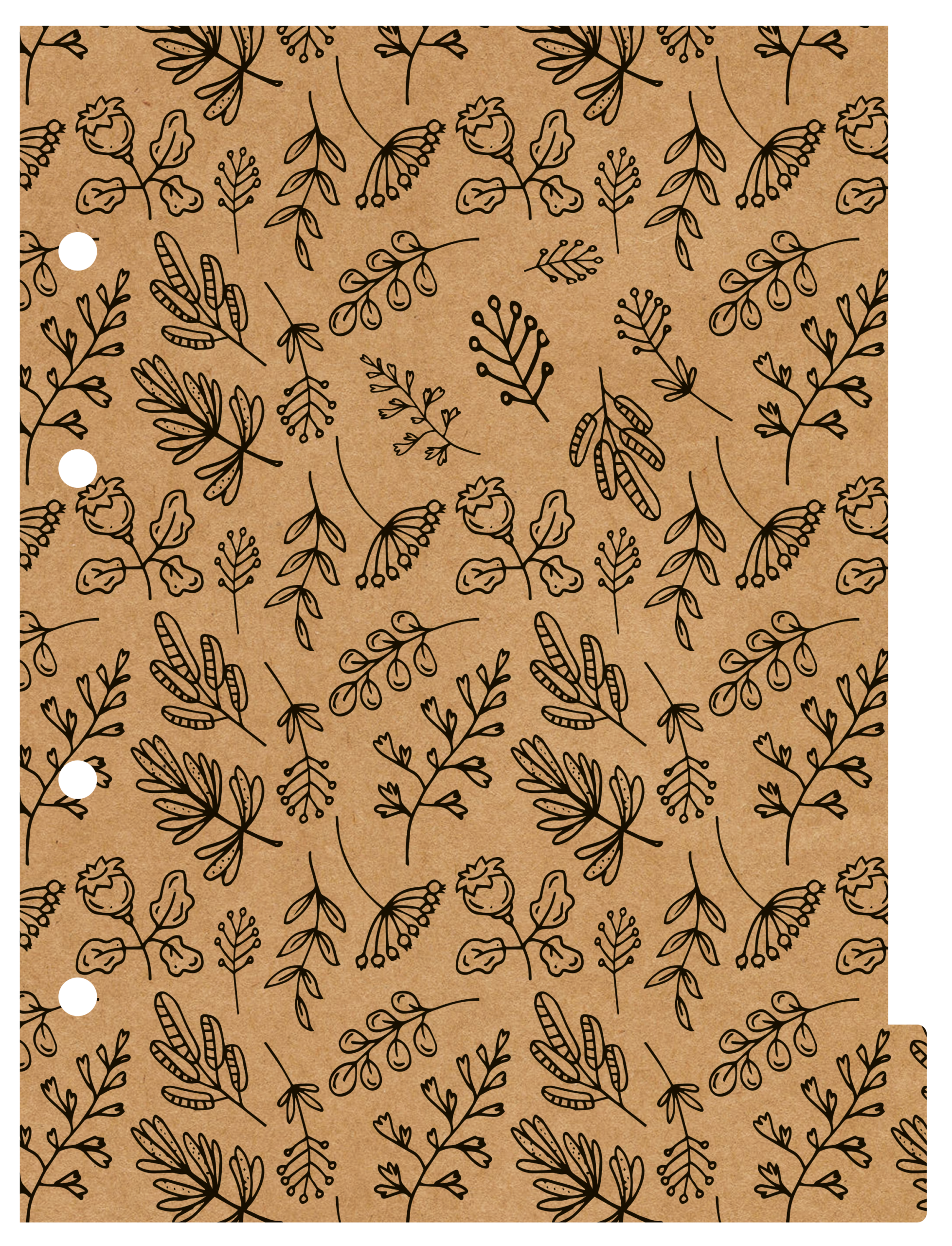 CADERNO ARGOLADO COLLEGE - KRAFT GOLD - Imagem 2