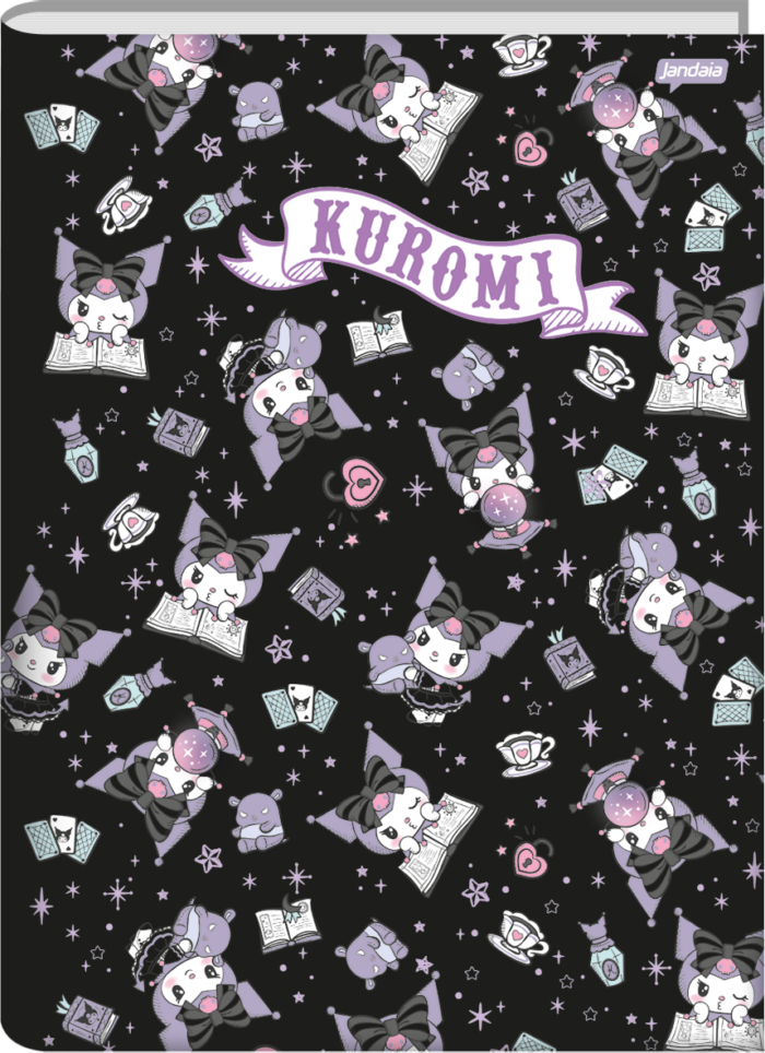 CADERNO BROCHURA 1/4 - KUROMI