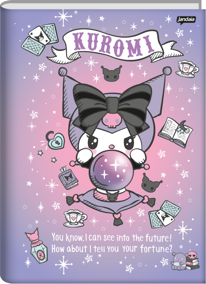 CADERNO BROCHURA 1/4 - KUROMI - Imagem 4