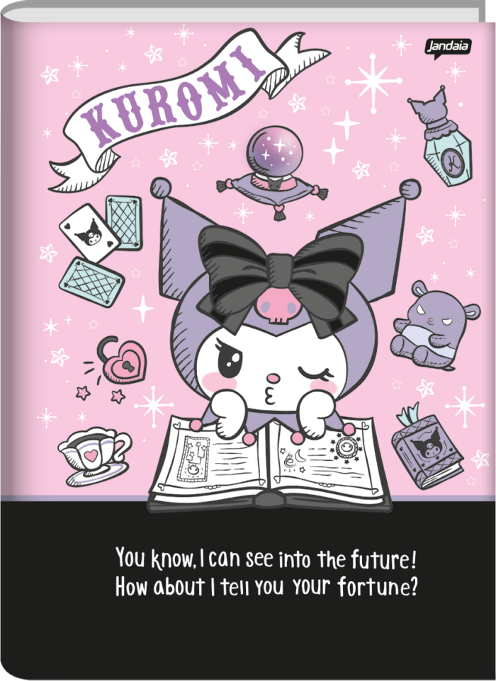 CADERNO BROCHURA 1/4 - KUROMI - Imagem 3