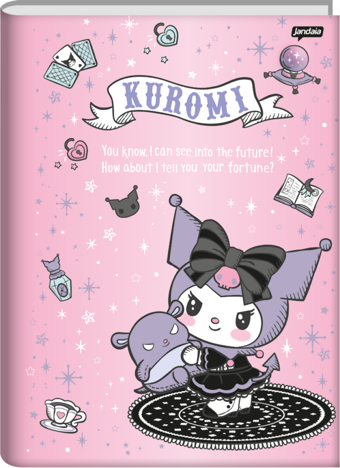 CADERNO BROCHURA 1/4 - KUROMI - Imagem 2