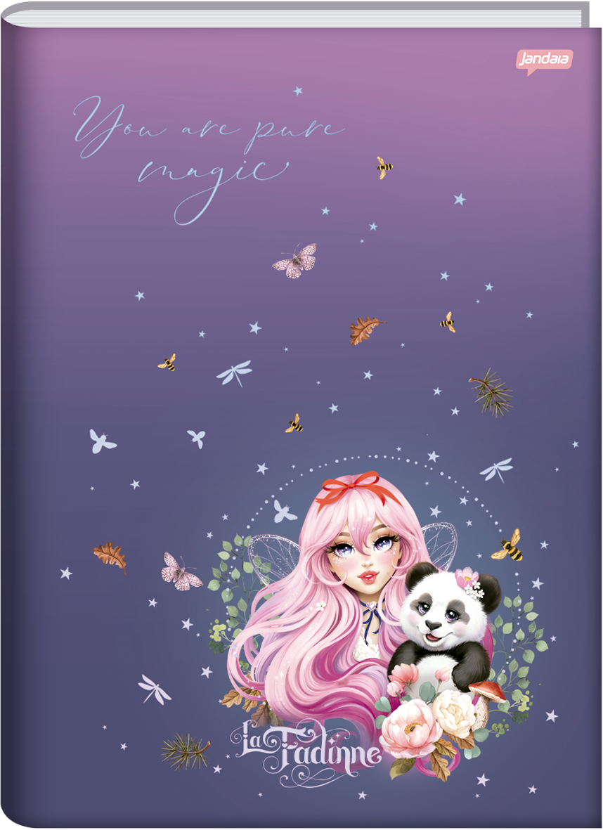 CADERNO BROCHURA UNIVERSITÁRIO - LA FADINNE - Imagem 3