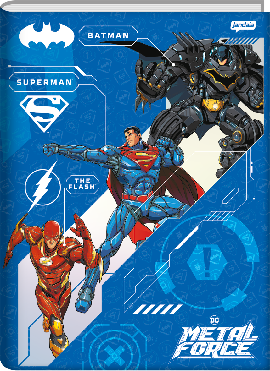 CADERNO BROCHURA 1/4 - LIGA DA JUSTIÇA - Imagem 4