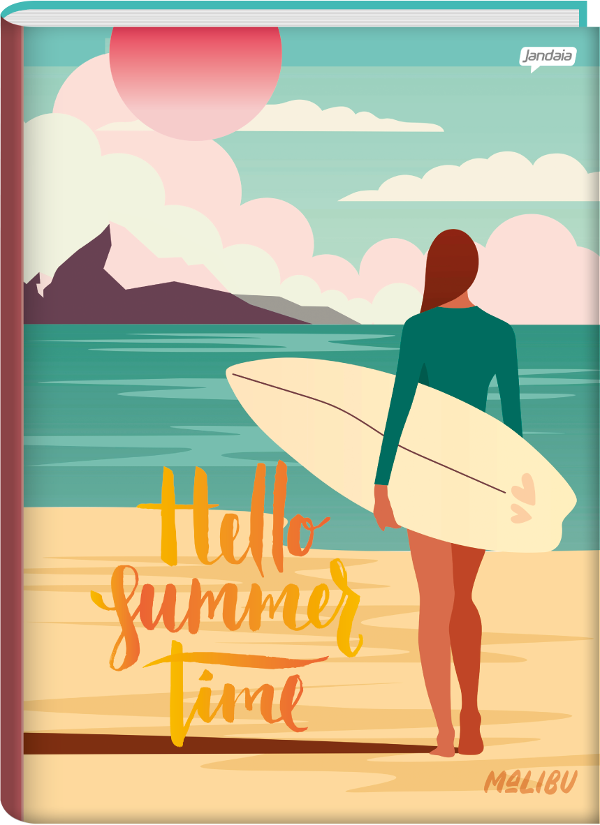 CADERNO BROCHURA 1/4 - MALIBU/CALI - Imagem 2