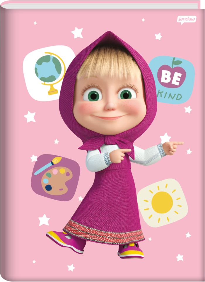 CADERNO BROCHURA 1/4 - MASHA E O URSO