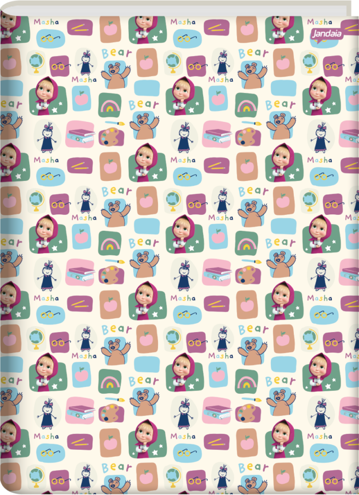 CADERNO BROCHURA 1/4 - MASHA E O URSO - Imagem 4