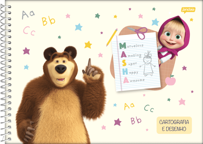 CADERNO CARTOGRAFIA - MASHA E O URSO