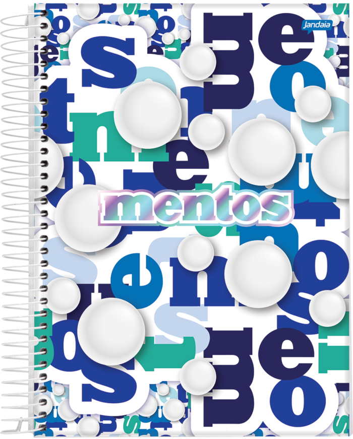CADERNO ESPIRAL 1/4 - MENTOS